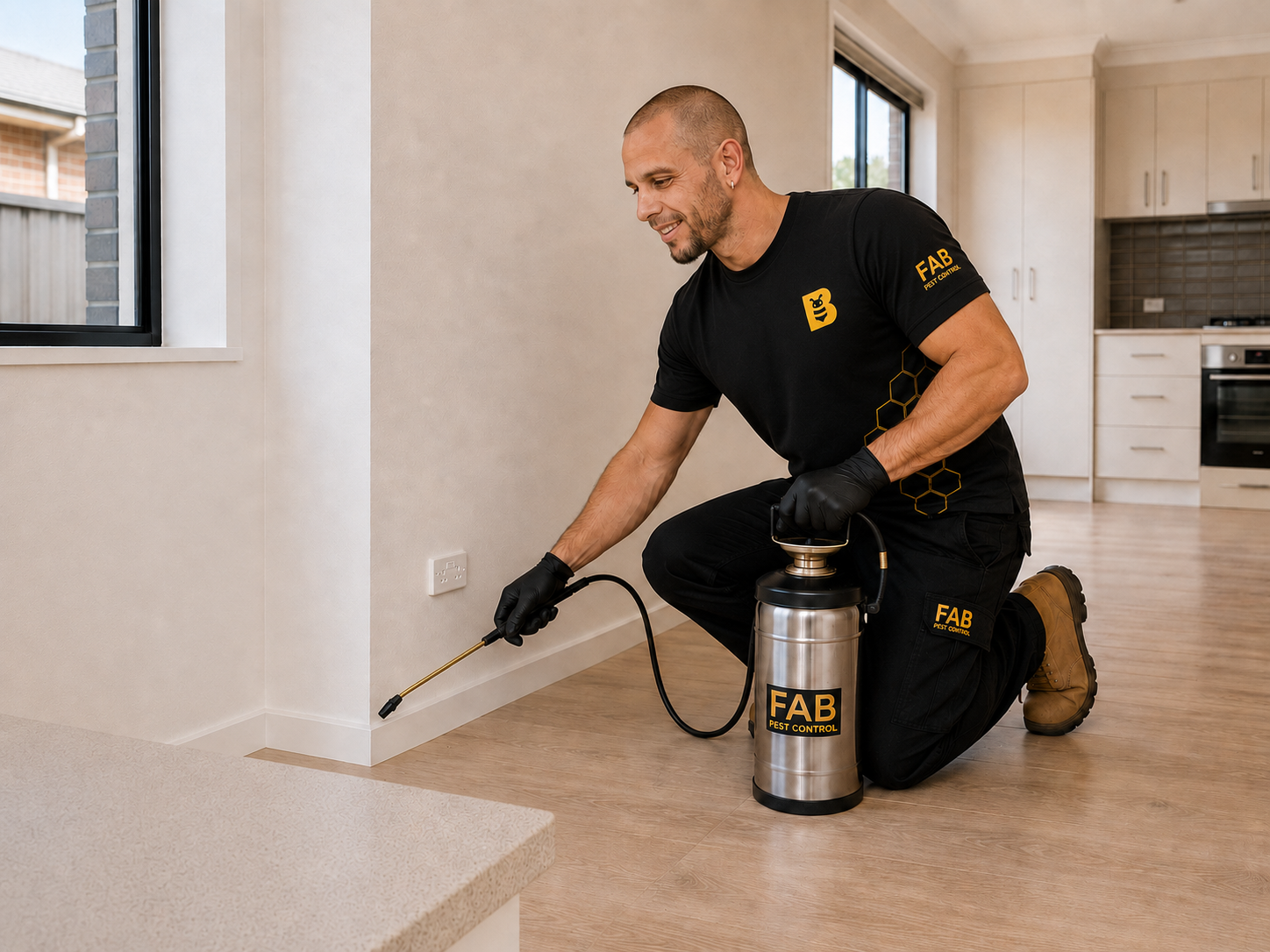 End-of-lease pest treatment in a vacated Perth rental property